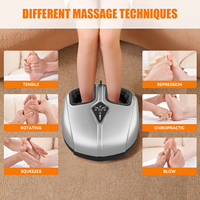 NINGDECRIUS Meilleures Ventes Télécommande Professionnelle Électrique Intensité Réglable Compression D'air Pied Mollet Masseur