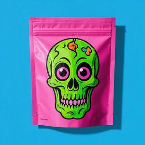 Pochette debout à fermeture éclair refermable personnalisée de qualité alimentaire chips de pommes de terre pour animaux de compagnie emballage alimentaire Cali anti-odeur - Product Image 5