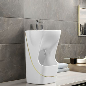 Petit bassin à double usage pour l'extérieur sur pied Ménage musulman du Moyen-Orient Lavage des mains Économie d'eau Vadrouille Piscine Salles <span class=keywords><strong>de</strong></span> bains - Product Image 6