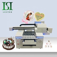 Imprimante alimentaire multi-couleurs à haute vitesse d'impression LSTA3-933 2022 mise à niveau pour cupcakes, gâteaux et logos