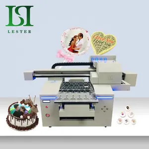 LSTA3-933 2022 aggiornato ad alta velocità di stampa multicolore commestibile cibo Cupcake torta Logo stampante macchina da stampa