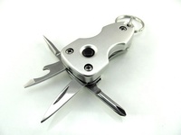 Porte-clés multifonction Edc Tool With Led Light knife joli cadeau et promotion