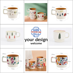 Taza de Cerámica con Diseño de <span class=keywords><strong>Cachorro</strong></span>, Hecha a Mano, Apta para Microondas, 300 ml, 10 oz, con Caja de Regalo para el Hogar, la Oficina o como Regalo de Cumpleaños - Product Image 4