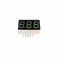 Ultra Bright 0.36 Inch 3 Digits Blue 7 Segment Led Display Digital Tube Common Cathode Anode 3361ab for Arduino Diy Project