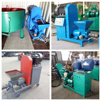 Machine à fabriquer des briquettes de biomasse à partir de sciure de bois et de coques de riz
