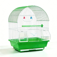Cages à oiseaux en métal pour l'élevage de canaris et de perroquets, petite taille, prix bas, en promotion