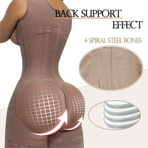 Fajas Modeladoras para Mujer con Control de Abdomen y Entrenador de Cintura <span class=keywords><strong>Faja</strong></span> Colombiana para Mujer - Product Image 3