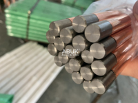 ABUK Industrial Wholesale Penangkal Petir Elektroda Pembumian Batang Tembaga Earth Rod