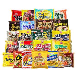 Nouilles instantanées épicées coréennes populaires Ottogi <span class=keywords><strong>Jin</strong></span> <span class=keywords><strong>Ramen</strong></span>, faible teneur en glucides, emballage en boîte frite - Product Image 1