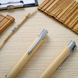 High Quality Eco-Friendly 1.0 mm Bamboo Ballpoint <b>Pen</b> Printable Custom Logo Business Gift Advertising Tool Custom <b>Multiple</b> - Product Image 2