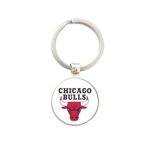 Porte-clés en alliage de zinc avec logo d'équipe <span class=keywords><strong>NBA</strong></span>, style moderne et minimaliste, breloque pour sac et clés de voiture, cadeau pour les fans de basket-ball - Product Image 5