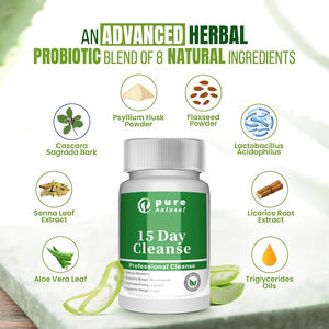In Voorraad Gmp Halal Colon Clearing Afvallen Capsules 15 Dagen Darmreiniging Detox, Probiotica Voor Spijsverteringsondersteuning - Product Image 5