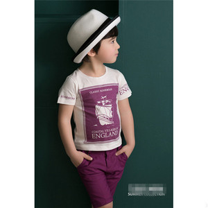 Conjunto de Ropa para Niños 2017, Pantalones y Camiseta con Diseño Elegante de Huzhou - Product Image 5