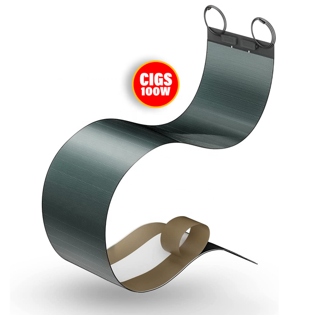 360 Degree Curl Capability 70W 100W 270W 360W 460W 500W CIGS Flexible Thin Film Solar Panel for Boat RV