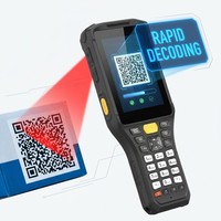 Lector de Códigos DPM de Alta Precisión, PDA con Resistencia a Caídas de 2m, IP67, Terminal Portátil Industrial para Marcado de Piezas Metálicas, Android 12