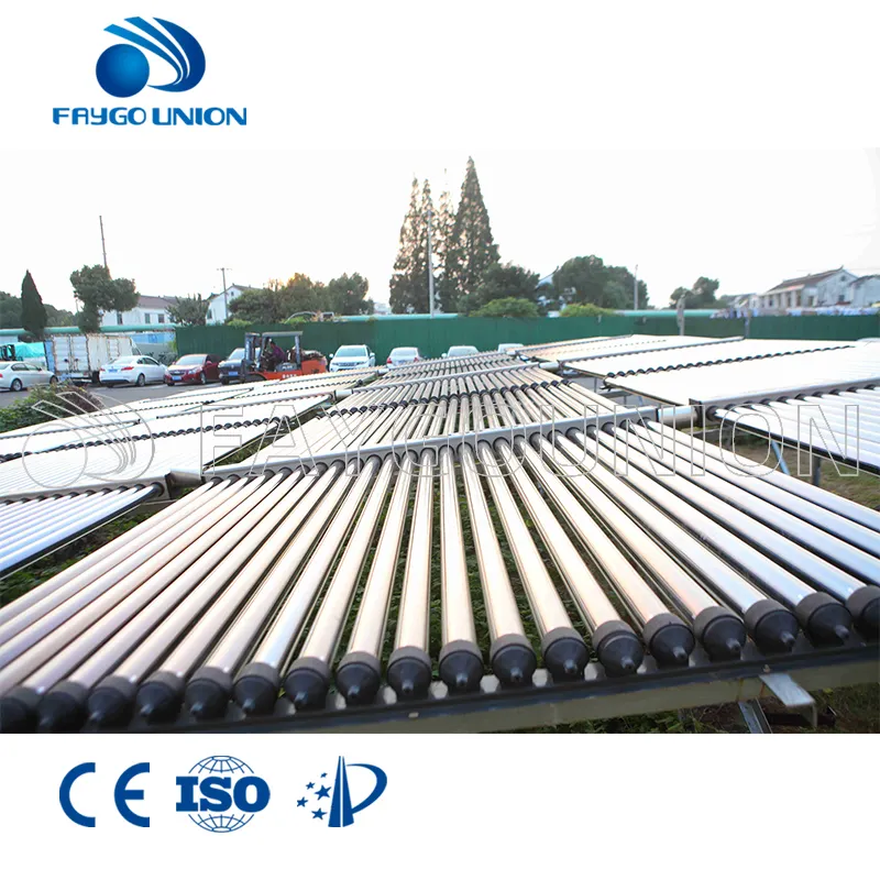 Faygo Union نظام بخار شمسي لكفاءة الطاقة مزدوج الكربون للتدفئة النظيفة بالطاقة المتجددة