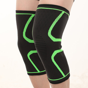 Nylon Elastic Soft Comprehensive Protection Sports Knee Pads Breathable Support Knee Brace Running Fitness Hiking <b>Cycling</b> - Product Image 3