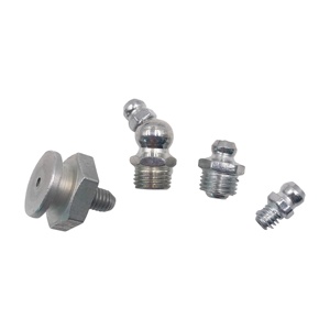 Nippes en acier M6 M8 M10 étanches, type injecteur à tête plate, pour l'étanchéité des bâtiments et la formation de bulles - Product Image 2