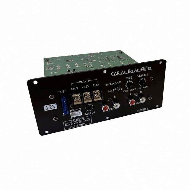 12v Car Subwoofer 8-12 Inch Amplifier Board Car Audio Modification High Power Amplifier with Audio Output