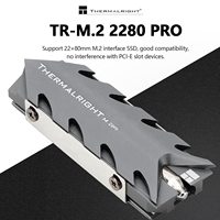 Thermalright M.2 Pro 2280 SSD Heatsink untuk Hard Disk Aluminium Heatsink Cooler Radiator untuk PC Desktop