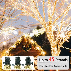 ไฟประดับ LED รูปดาว ขนาด 5 มม. สำหรับตกแต่งคริสต์มาส ใช้ได้ทั้งภายในและภายนอกอาคาร แสงสีขาวอบอุ่น กระพริบได้ มาตรฐาน IP65 ผลิตจากพลาสติก ทนทาน เหมาะสำหรับตกแต่งในช่วงเทศกาล - Product Image 4