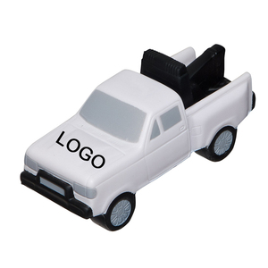 Wholesale Factory PU Foam Tow Truck Shaped Slow Rising Stress <b>Ball</b> Promotional Gifts <b>Squeeze</b> Toys for Kids Boys and Girls - Product Image 1