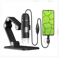 Microscope numérique 1600X le moins cher, analyseur de peau et de follicules pileux avec imagerie électronique PCBA pour la réparation de téléphones