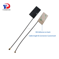 Venta al por mayor de fábrica Adhesivo interno Flexible MHF4 Ufl Zigbee 2,4G WiFi FPC Antena