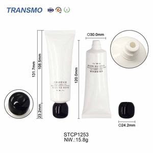 Tube souple pour lavage du visage, crème pour les mains, emballage de lotion cosmétique, flacon de 50 ml, emballage en plastique, tube souple - Product Image 2