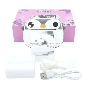 Type-C vidéo 2.4 pouces 1080P jouet selfie mignon enfant jouet caméra <span class=keywords><strong>dessin</strong></span> <span class=keywords><strong>animé</strong></span> impression instantanée caméra enfants impression caméra - Product Image 1