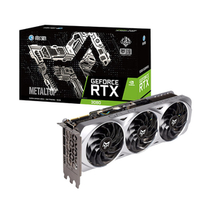 Tarjeta Gráfica para Juegos GALAX RTX 3080 10GB METALTOP con 10GB GDDR6X de 320 bits y Frecuencia de 1710MHz, Tarjeta de Video RTX3080 GALAX RTX 3080 10GB - Product Image 3
