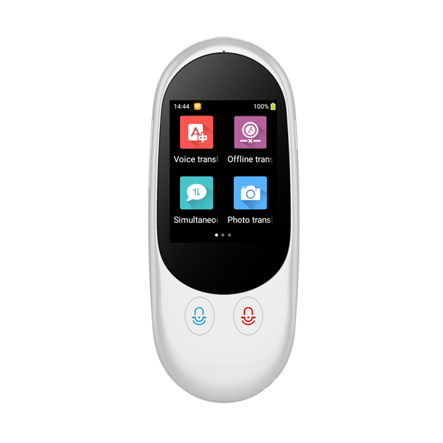 Portable Smart Voice Language Translator Device Accurate Offline Multi-Language Two-Way Translation Simultaneous Touch Screen