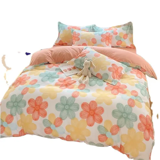 New Product with factory price 100% Cotton duvet cover bedding set 100% cotton bedding sets bed sheet