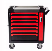 Chariot à outils en métal avec 6 tiroirs verrouillables, nouvelle conception, capacité de charge de 250 kg, pour atelier, garage, rangement domestique