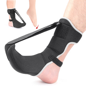 Penyangga Pergelangan Kaki yang Dapat Disesuaikan dan Stabil untuk Kaki Jatuh, Penutup Tali, Belat Malam, Spandex Nylon, Perlindungan Profesional, Unisex - Product Image 1