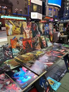 Póster Lenticular 3D Popular con Bajo MOQ, Diseño de Dibujos Animados con Imagen Cambiante, Adorno Decorativo para el Hogar, Arte en Plástico, Póster 3D con Movimiento - Product Image 2
