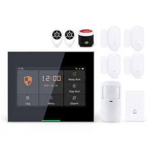 Pantalla táctil de 4,3 pulgadas antirrobo inalámbrico Tuya antirrobo Wifi 4G GSM sistema de alarma de seguridad para el Hogar Inteligente PST-H502-4GEU - Product Image 1