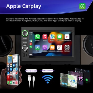 เครื่องเล่น MP5 ติดตั้งบนคอนโซลรถยนต์สำหรับ F150 ปี 2007-14 รองรับ Wireless CarPlay และ Android Auto สำหรับระบบควบคุมกลาง Android Auto - Product Image 4