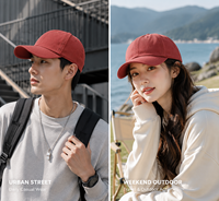 Casquette de baseball vintage personnalisée en coton, style Dad Hat, non structurée, réglable, à visière incurvée, respirante, imperméable, vierge, OEM ODM