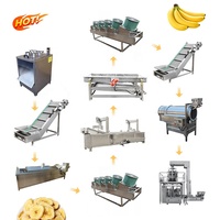Machine à fabriquer des chips de banane à prix réduit, ligne de production de chips de banane, ligne de production de tranches de banane frites