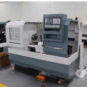 Ck6136q Nhỏ <span class=keywords><strong>CNC</strong></span> Máy Tiện Ánh Sáng Loại Máy Tính Để Bàn Tornos Giường Phẳng Cấu Trúc Nhiệm Vụ Trung Bình Năng lực Cho Máy Tính Để Bàn Máy Công Cụ Thiết Bị - Product Image 1