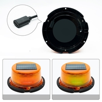 Feux de signalisation d'avertissement LED ambre, lampe stroboscopique d'urgence, clignotante, rotative pour camion, chariot élévateur, véhicule de construction