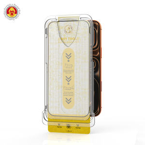 (สินค้าใหม่) ชุดอุปกรณ์ป้องกันหน้าจอ Magic Box ฟิล์มกระจกนิรภัยสำหรับ <span class=keywords><strong>iPhone</strong></span> Series - อุปกรณ์ติดตั้ง - ความคมชัดระดับ HD - Product Image 2