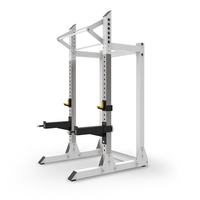 Équipement Commercial de Musculation : Racks de Squat Multifonctionnels, Demi-Rack pour Entraînement de Force et Fitness