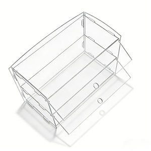 <span class=keywords><strong>ตู้</strong></span>โชว์อะคริลิคใสแบบถอดประกอบได้ 2 ชั้น สำหรับเค้ก โดนัท คัพเค้ก ขนมอบ และของสะสม - Product Image 3