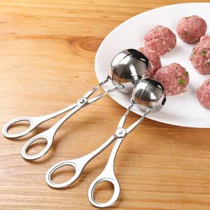 Pinza para hacer albóndigas de acero inoxidable, utensilio de cocina para hacer albóndigas en casa - Product Image 1