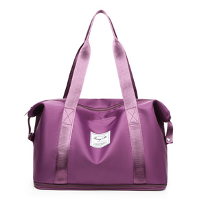 Bolsos de Mano Plegables para Mujer al por Mayor, Color Negro, Morado y Rosa, Bolsos de Viaje para Gimnasio, Bolsos de Hombro para Mujer, Bolsos de Viaje de Noche - Product Image 6