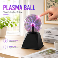 Lampe à plasma nébuleuse et éclairs 4/5/6/8 pouces à brancher, idéale pour les fêtes et la décoration – Vente en gros OEM/ODM