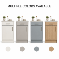 Meuble de cuisine shaker en bois massif blanc crème moderne, sur mesure, OEM ODM pour toute la maison, chambre, salon, faible MOQ