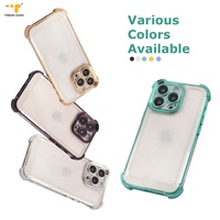 Nouveau type de coque de Protection pour iPhone 14 Pro Max avec Protection d'appareil photo avec procédé de galvanoplastie